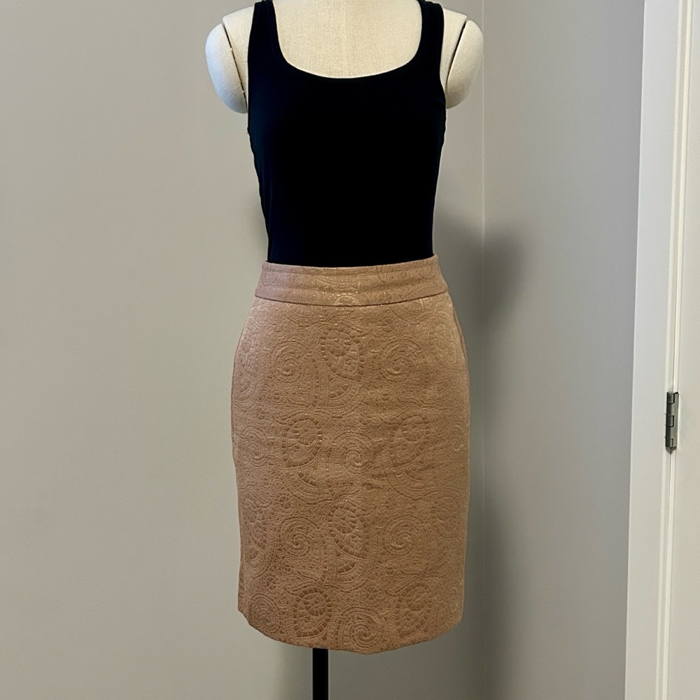 Banana Republic Brocade Paisley Skirt - Sz XS-S